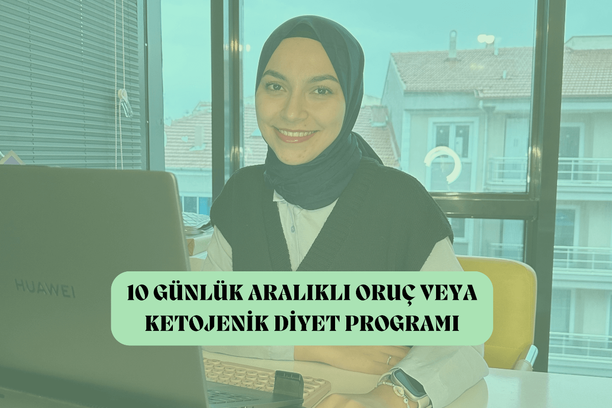 ketojenik diyet ve aralıklı oruç ile zayıflama